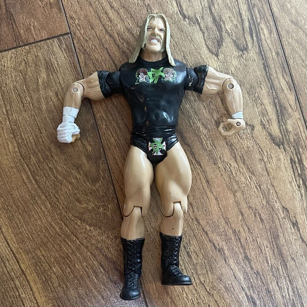 WWE Wrestling Action Figure Triple H 2003 Jakks Pacific Collectible Toy